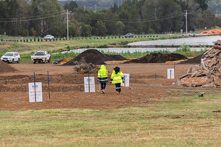 Fyshwick STP - blended soil project